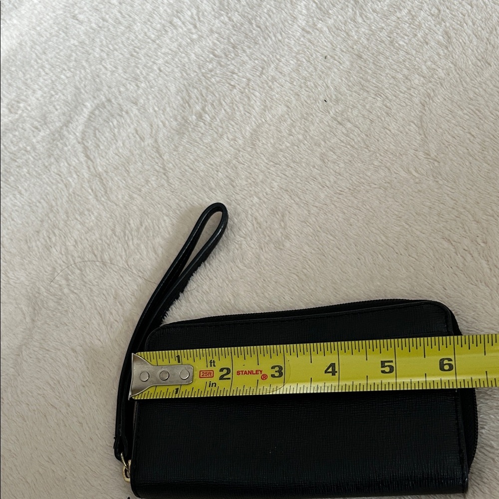 Coach Black Leather Wristlet - Picture 8 of 8